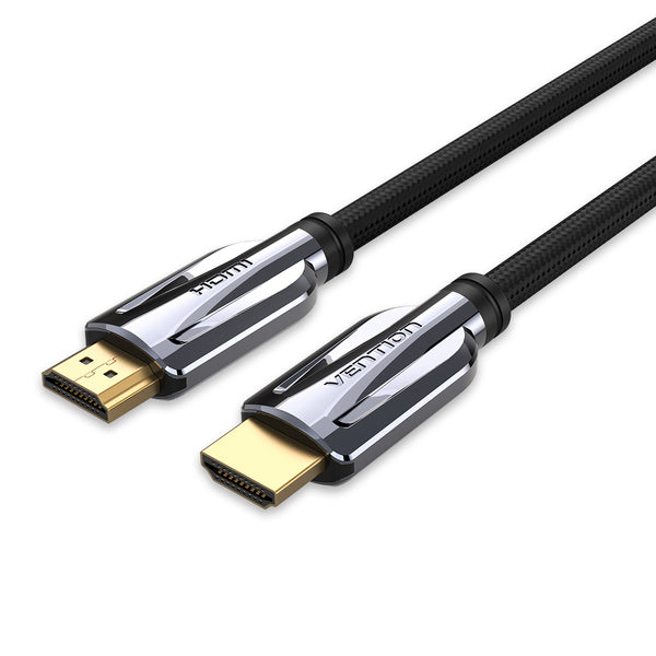 Vention 8K HDMI 2.1 Cable - 1M 1.5M 2M 3M - Metal Casing Nylon Braided - Professional Grade