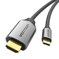 Vention USB C to HDMI Cable 4K@60Hz for Macbook Pro, Air, Laptops etc - 1M 2M - Thunderbolt 3 Compatible