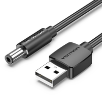 Vention USB to DC 5.5mm Power Cord - 1.5m