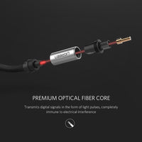 Ugreen 2M Digital Fiber Optical Toslink Cable Gold Plated - Professional Grade