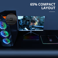 Tronsmart Full RGB Wireless Mechanical Keyboard for Pro Gaming PC MAC