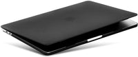 Hard Case for New MacBook Air 13" 2020 Model A2179 with Port Plugs - Black Case