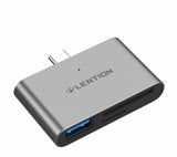 Lention USB-C TO USB3.0+SD & TF for New iPad Pro, New Macbook Air/Pro and Phones