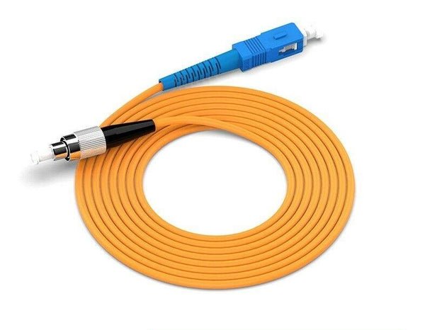 Fiber Optic Patch Cable SC-FC Single Mode & Single Core 3M/5M/10M - Industry Grade