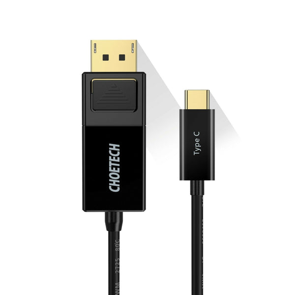 CHOETECH USB-C to DisplayPort Adapter Cable (4K@60Hz, (6ft/1.8m)