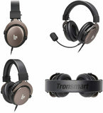 Tronsmart Gaming Headset Adjustable Headband, with Detachable Mic Volume Control for PC/PS4/Xbox One/Switch and mobile devices