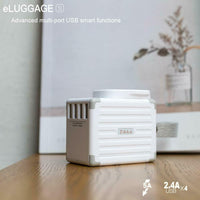 Zikko eLUGGAGE S Worldwide Travel Smart Adapter EU UK AU US CN with 4 USB Ports