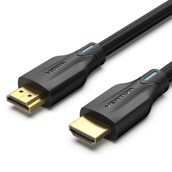 Vention 0.5M HDMI 2.1 Braided Cable HDR 8K (7680 x 4320) 48Gbps 8K@60Hz 4K@144Hz