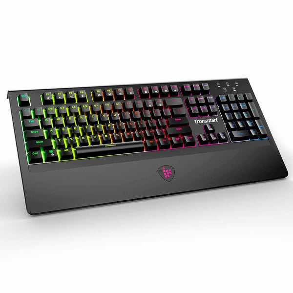 Tronsmart Mechanical Gaming Keyboard TK09R for PC Laptop and Mac with RGB Lights