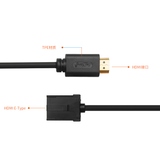 HDMI 1.4 Type E Male to Type A Male Video Audio Cable Automotive Connection System Grade Connector