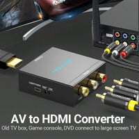 Vention RCA to HDMI Adapter Converter  720p 1080p RCA Composite CVBS AV to HDMI