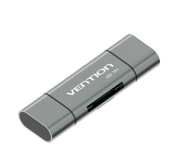 Vention USB3.0 Card Reader Adapter for PC and Android phones Type C + Micro USB