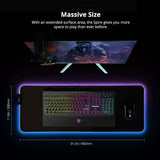 Tronsmart RGB Soft Gaming Mouse Mat Large Extended Gaming Mouse Pad