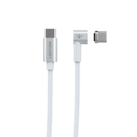 LENTION 2M Type-C Male to Male 86W Angled Magnetic Charging Cable