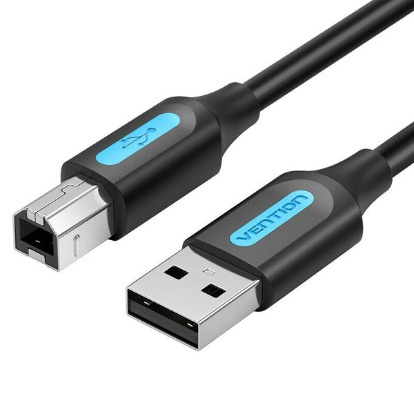 Vention 0.5M Printer Cable USB 2.0 Type A to Type B Printer Scanner Cable Cord