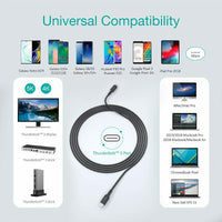 USB C to USB C Cable (2M) USB 3.1 Gen 2 PD 100W 10Gbps Fast Charging Data Cable