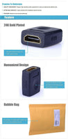 Vention High-Quality HDMI Female to Female Adapter for extending HDMI Cables