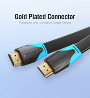 Premium 0.75M 1M 1.5M 2M 3M 5M 10M Flat HDMI 2.0 Cable v2.0 Ultra HD 4K 1080p