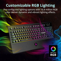 Tronsmart Mechanical Gaming Keyboard TK09R for PC Laptop and Mac with RGB Lights