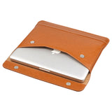 LENTION Leather Sleeve Case for 13-14 inch Laptops Macbook Air Pro HP Lenovo etc