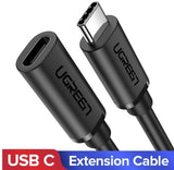 Premium USB Type-C Extension Cable 0.5M Thunderbolt 3 Compatible