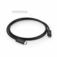 LENTION USB-C to USB-C 3.1 Gen 2 Cable 4K/60Hz Video & 100W PD for Macbook Pro