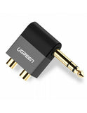 UGREEN 6.35mm Male to 2 RCA Female Adapter for TV HiFi Mixer Speaker Amplifier