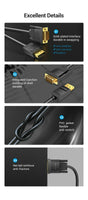 Vention 1.5M/3M/5M Displayport to VGA Cable DP to VGA Converter Male to Male