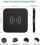 CHOETECH 10W Wireless Charger Fast Wireless Charging Pad Compatible with iPhone 12/12 Pro/11/11 Pro Samsung, AirPods etc