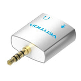 Vention 4 Pole 3.5mm Male to Female Audio Splitter with Separate Audio and Mic