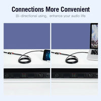 Vention 3.5mm Male to 2 RCA Female Audio Cable 0.3M Stereo Cable for Phone PC