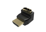 Vention HDMI (Male) to HDMI (Female) Adapter - Black - Gold Plated