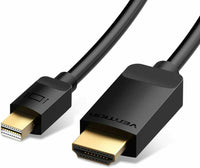 Vention 1.5M 2M 3M Mini DP to HDMI Cable 4K Mini DisplayPort to HDMI Cable