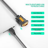 UGREEN USB 2.0 to Serial RS232 DB9 1.5M/3M  9Pin PL2303 Cable Adapter Converter