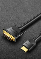 Premium HDMI Male to DVI Male Cable 2M 3M Industry Grade TV Monitor Projector