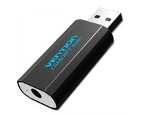 Vention USB External Sound Card with 3.5mm Female Headphone and Microphone ports