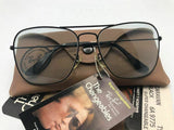 Ray Ban Caravan Black Vintage Bausch and Lomb Edition 58mm Sunglasses Very Rare!