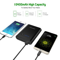 Choetech 10400mAh Dual Input & Output Premium Power Bank 18W