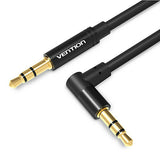 Premium AUX Cable 3.5mm Right Angle Audio Male to Male Auxiliary Stereo Cord