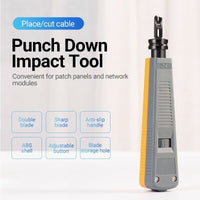 Vention Punch Down Impact Tool for Patch Panels and Network Modules - High Grade