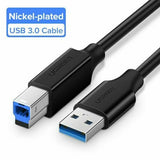 1M/2M USB 3.0 Printer Scanner Cable Cord A Male to B Male for HP Canon Epson