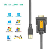 UGREEN USB 2.0 to Serial RS232 DB9 1.5M/3M  9Pin PL2303 Cable Adapter Converter