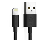 Lightning to USB A Cable for iPhone 12 Pro 11 Pro iPad 1.2M White Black