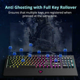 Tronsmart Mechanical Gaming Keyboard TK09R for PC Laptop and Mac with RGB Lights