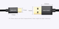 Vention USB C Charging cable - 1.5/2M - 2.4A