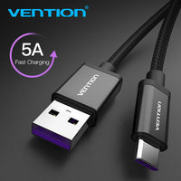 Vention USB C Charging cable - 0.5/1M - 5A