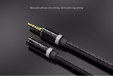 Audio Extension Cable 3.5mm Nylon Braided Black - 5M - Industry Grade