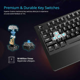 Tronsmart Mechanical Gaming Keyboard TK09R for PC Laptop and Mac with RGB Lights