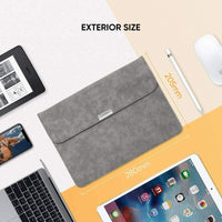 UGREEN Tablet Sleeve Case 9.7 Inch Compatible for New iPad, iPad 6th Generation, iPad, iPad Air 2, 2016 iPad Pro 9.7 Inch, Slim Protective Bag Gray