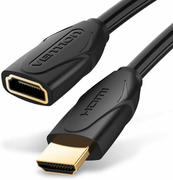 Premium 0.5M 2M 3M 5M HDMI Extension Cable Male To Female 4K for TV Monitor